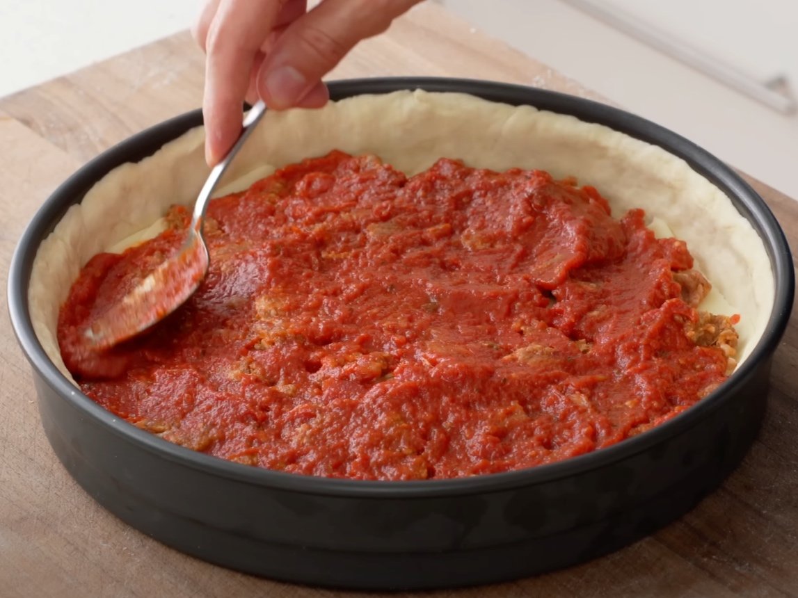 CHICAGO DEEP DISH PIZZA (New and Improved Recipe) 