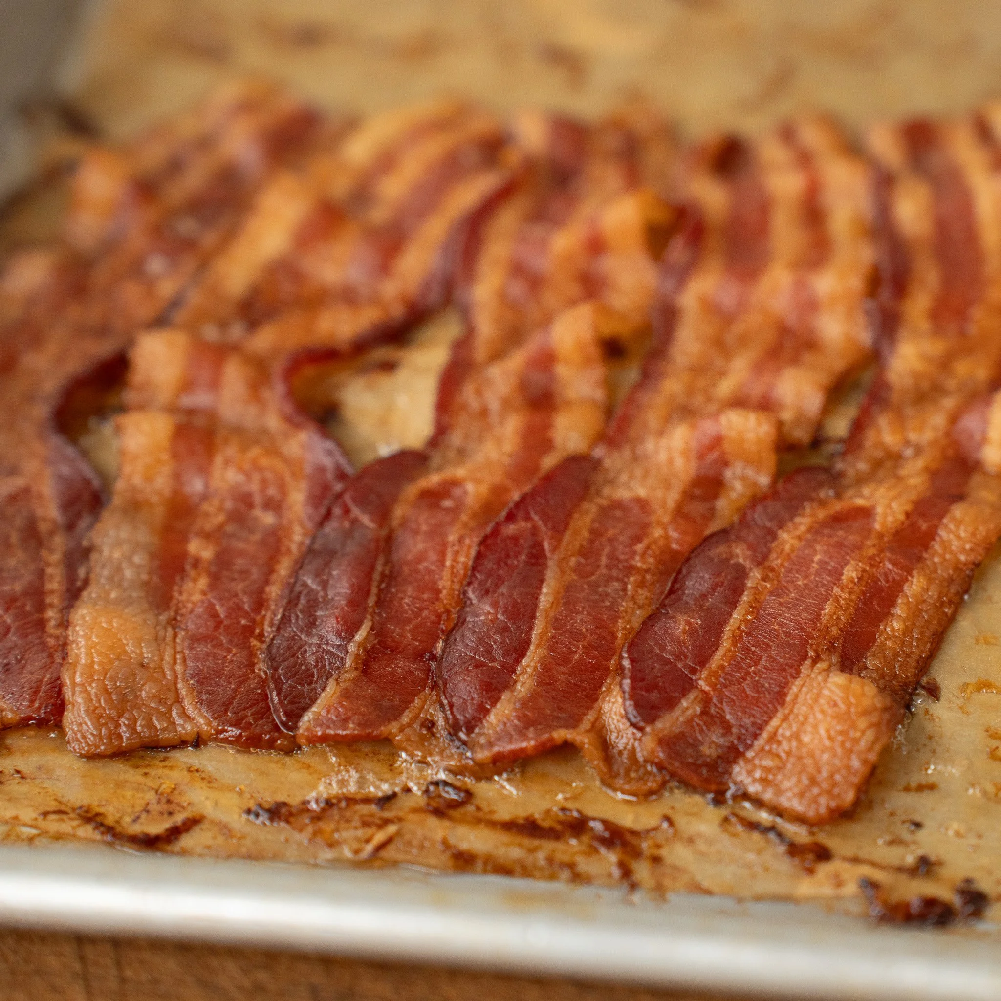 oven rendered bacon