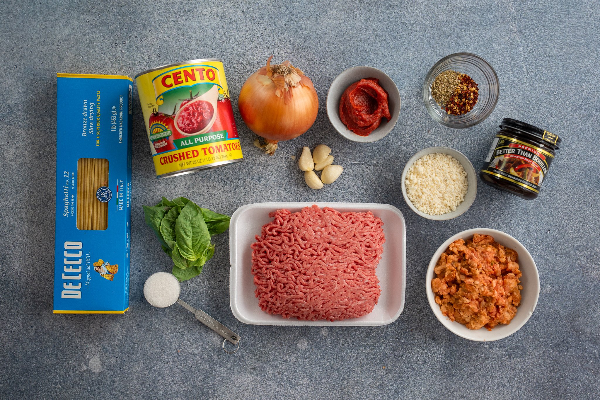 meat sauce ingredients