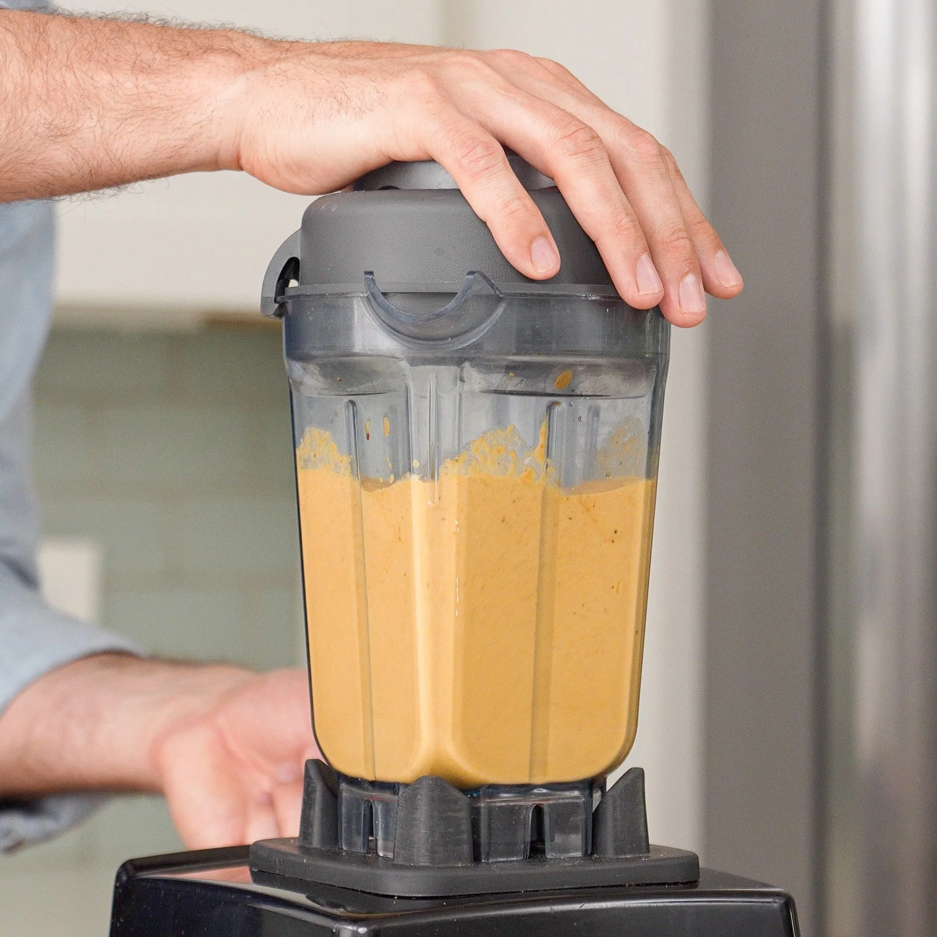 korean galbi marinade in a blender jar