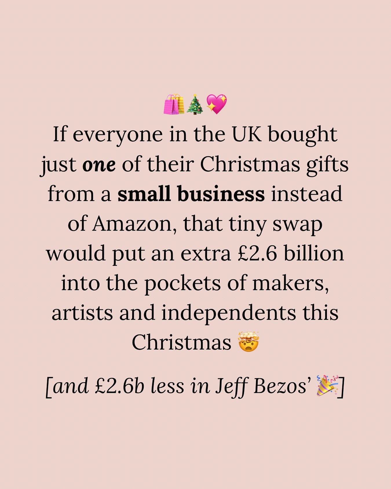 🤑 I had to triple check the numbers but the math is actually mathing.
🧑‍🧑‍🧒‍🧒 There are around 53 million adults in the UK, right?
🎁 And the average Brit spends about £600 on Christmas gifts and buys for 6-10 people - so we&