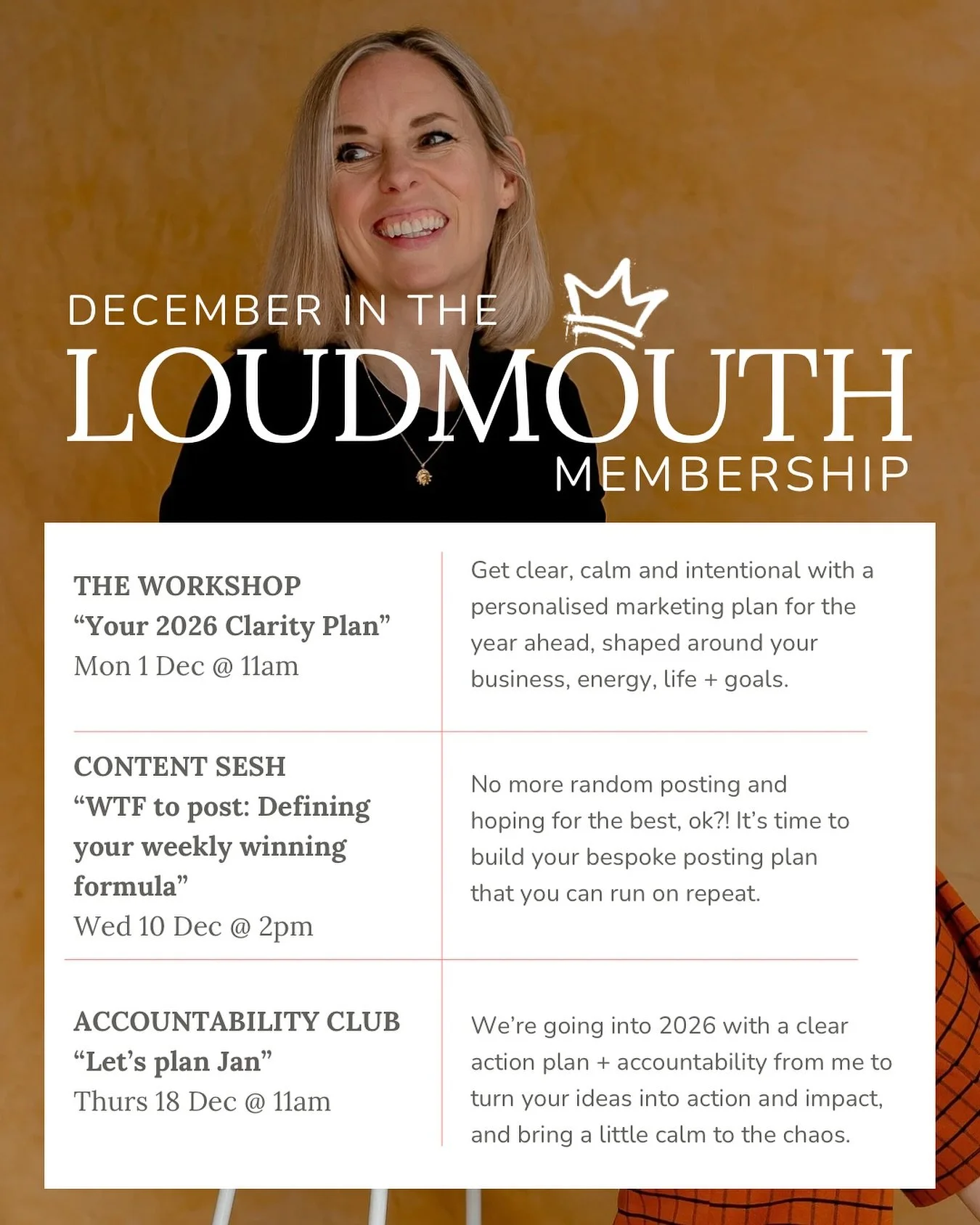 If you currently feeling like a kitten on crack, neck-deep in Black Friday madness, frantic Christmas planning, DMs you still haven&rsquo;t replied to and a to-do list that&rsquo;s got it in for you &hellip; hi, I see you. 👀 

If you&rsquo;re thinki