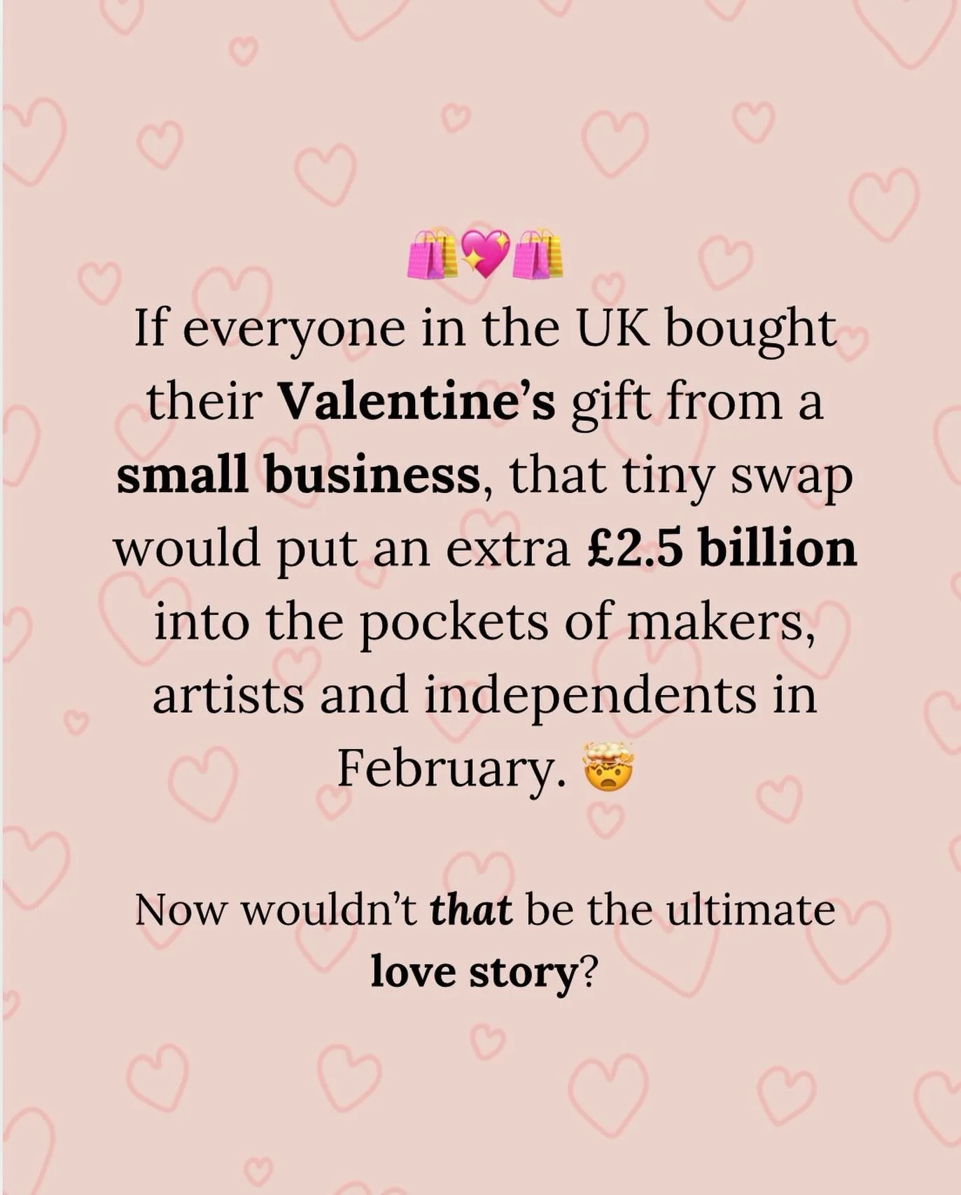 🤑 I had to triple check the numbers but the math is actually mathing.

🧑&zwj;🧑&zwj;🧒&zwj;🧒 According to @mintelnews around 47% of adults buy a Valentine&rsquo;s gift in the UK so that&rsquo;s around 25 million adults

🎁 And the average shopper 