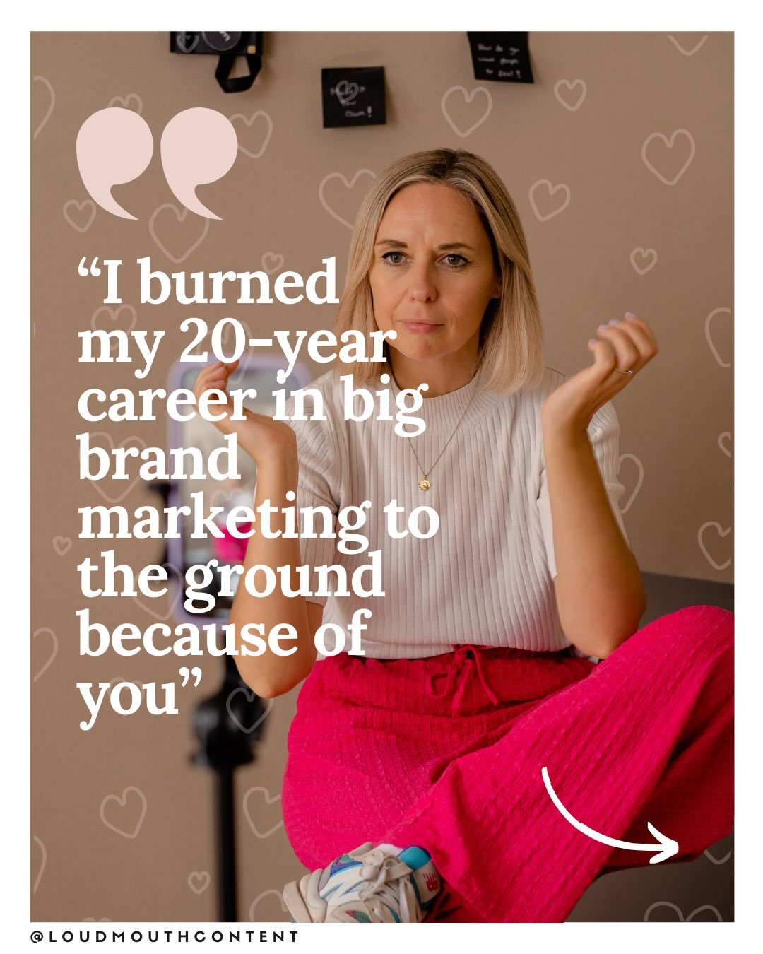 😘 It&rsquo;s no overstatement to say I fell HARD for the small biz underworld I slipped into when I started my dried flower biz in 2020. 🪻

But even for me - someone with 20 years of experience working in marketing teams for big brands like Dune, W