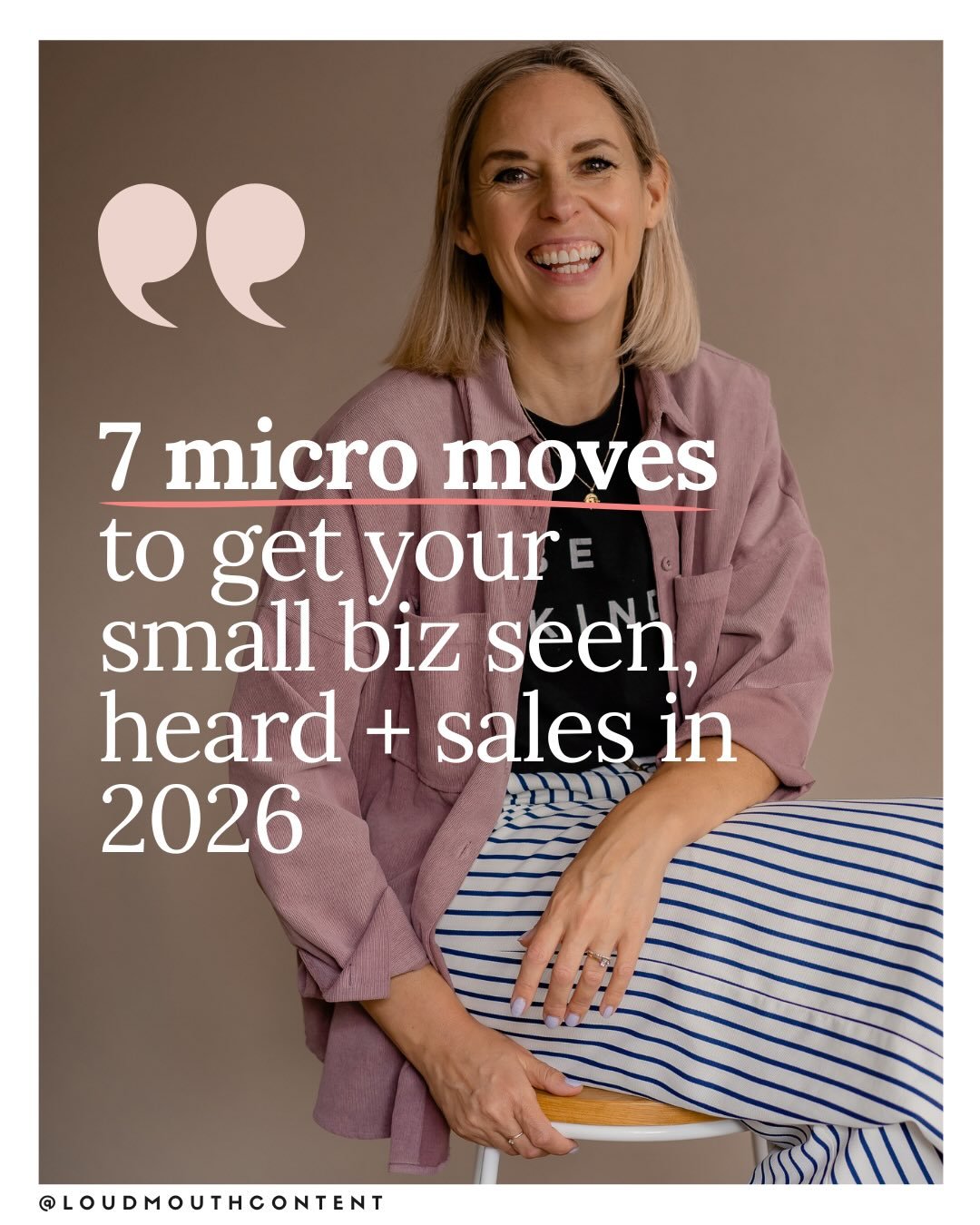 I grafted in the marketing teams at mega brands like Waitrose, New Look, Dune and Expedia for 20 years. Now I share my big brand secrets with small biz owners like you, blending big brand thinking with small biz soul. ♡

The results are clear. &ldquo