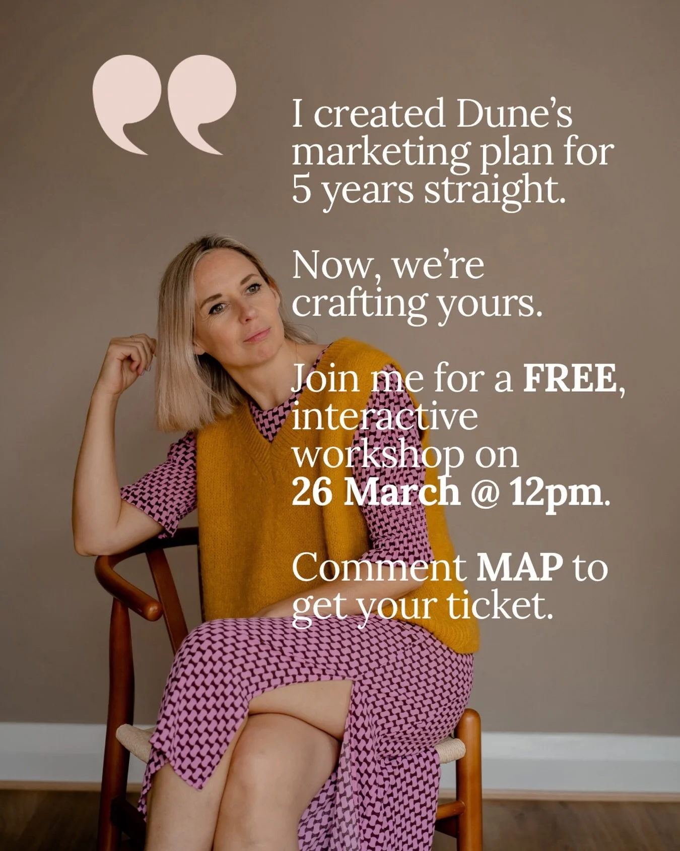 🙋🏼&zwj;♀️ Anyone else DONE with tired trends, following the crowd and blending in?!

Same, babe. SAME! 🙄 

I spent 20 years creating buzz around brands like Dune [where I was Head of Marketing], New Look, Expedia, New Look + Waitrose. 

Now, I&rsq