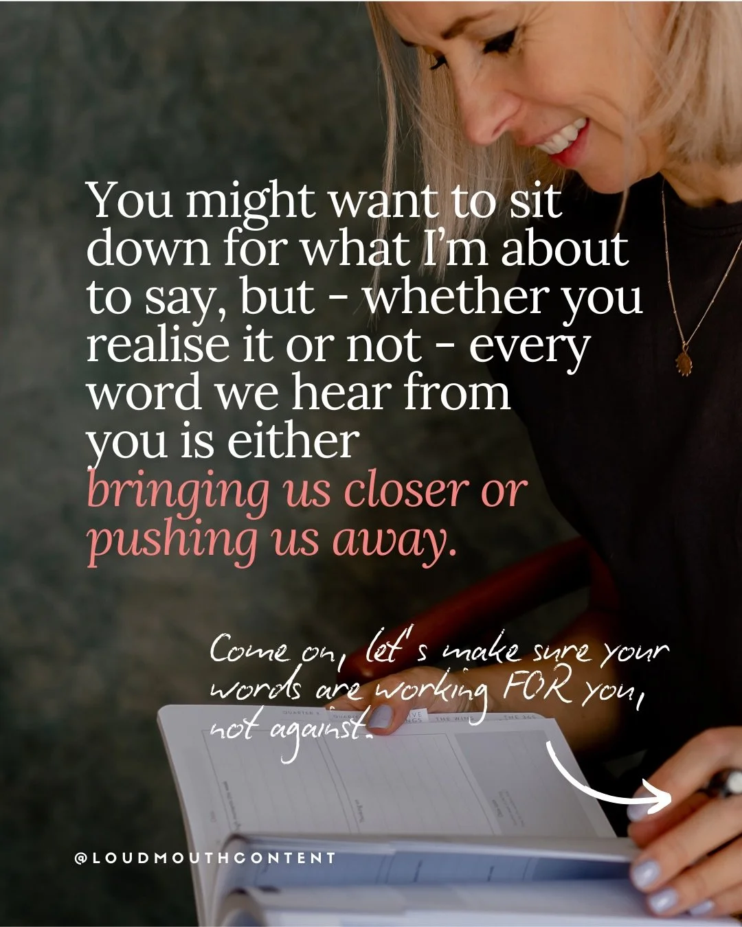 Can you imagine a customer or client interacting with your product or service right now? Where are they? What are they doing? Could you draw it as a picture? Because that&rsquo;s the depths you need to go to to really set the scene and get the attent