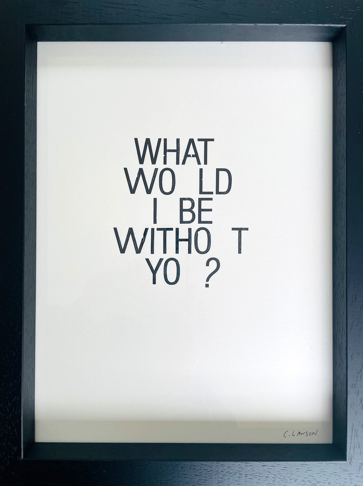 Without "U"