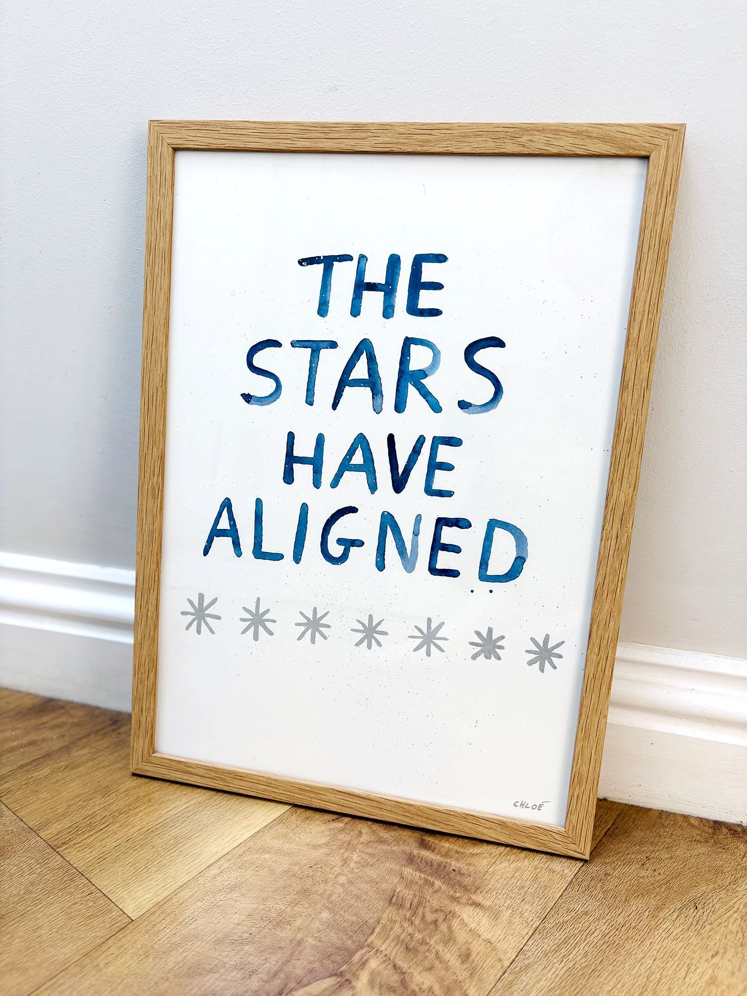 The Stars Have Aligned, watercolour and ink on paper