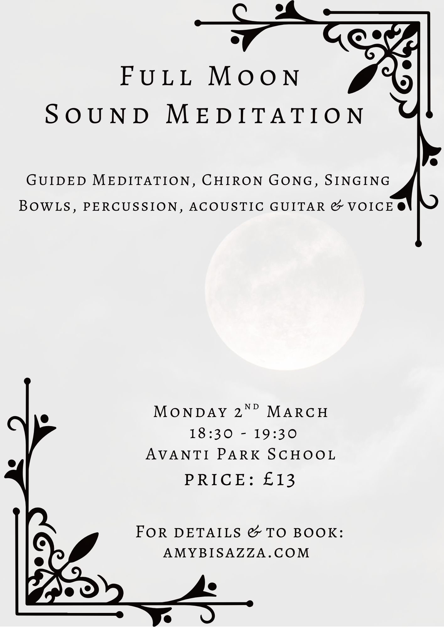 Full Moon Sound Meditation at Avanti Park 