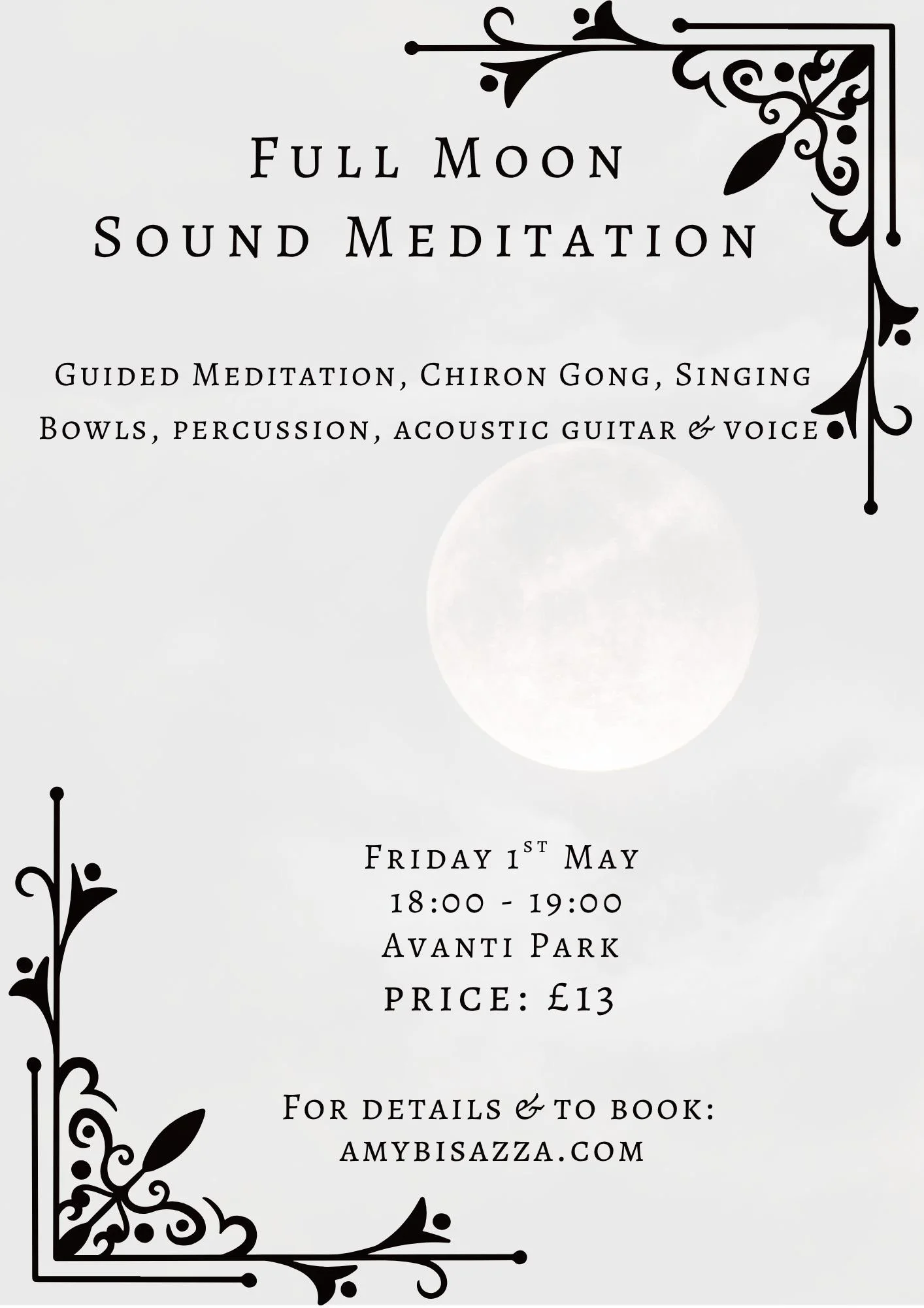 Full Moon Sound Meditation at Avanti Park 