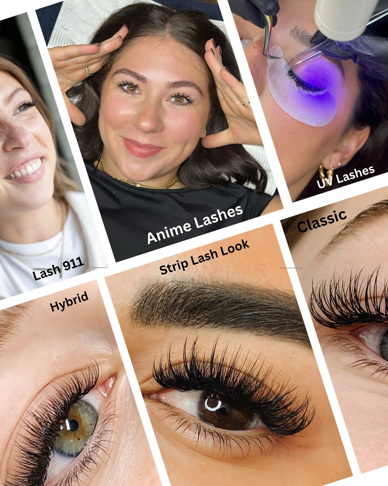 ✨Holiday glam starts at The Beauty Block!✨

We&rsquo;ve put together a little collage of ALL the lash styles we offer &mdash; classics, hybrids, volumes, mega, ANIME lashes &amp; more. 👀💖

The holiday season is our busiest time of year, so make sur
