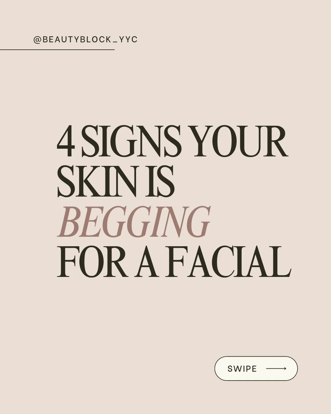 🚨 Your skin might be trying to tell you something&hellip; 👀✨

4 signs it&rsquo;s BEGGING for a facial at The Beauty Block 💆&zwj;♀️💖

1️⃣ Your skin feels dull &amp; tired
2️⃣ Your makeup just isn&rsquo;t sitting right 😩
3️⃣ You&rsquo;re breaking 
