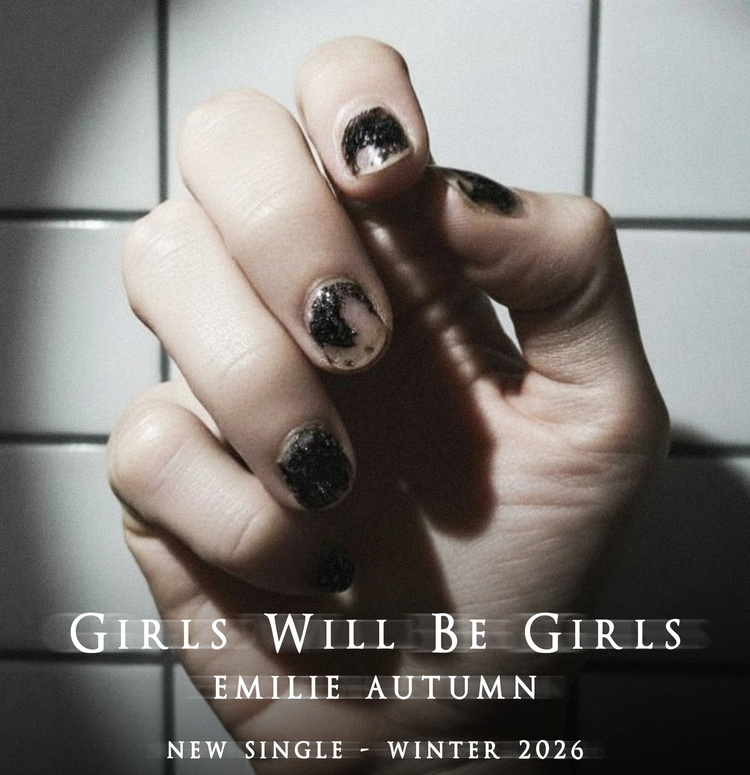 Cover Art for the new Girls Will Be Girls single by Emilie Autumn