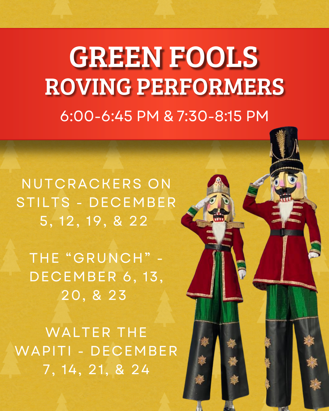 SPRUCE MEADOWS ENCHANTED FESTIVAL - GREEN FOOLS ROVING PERFORMERS