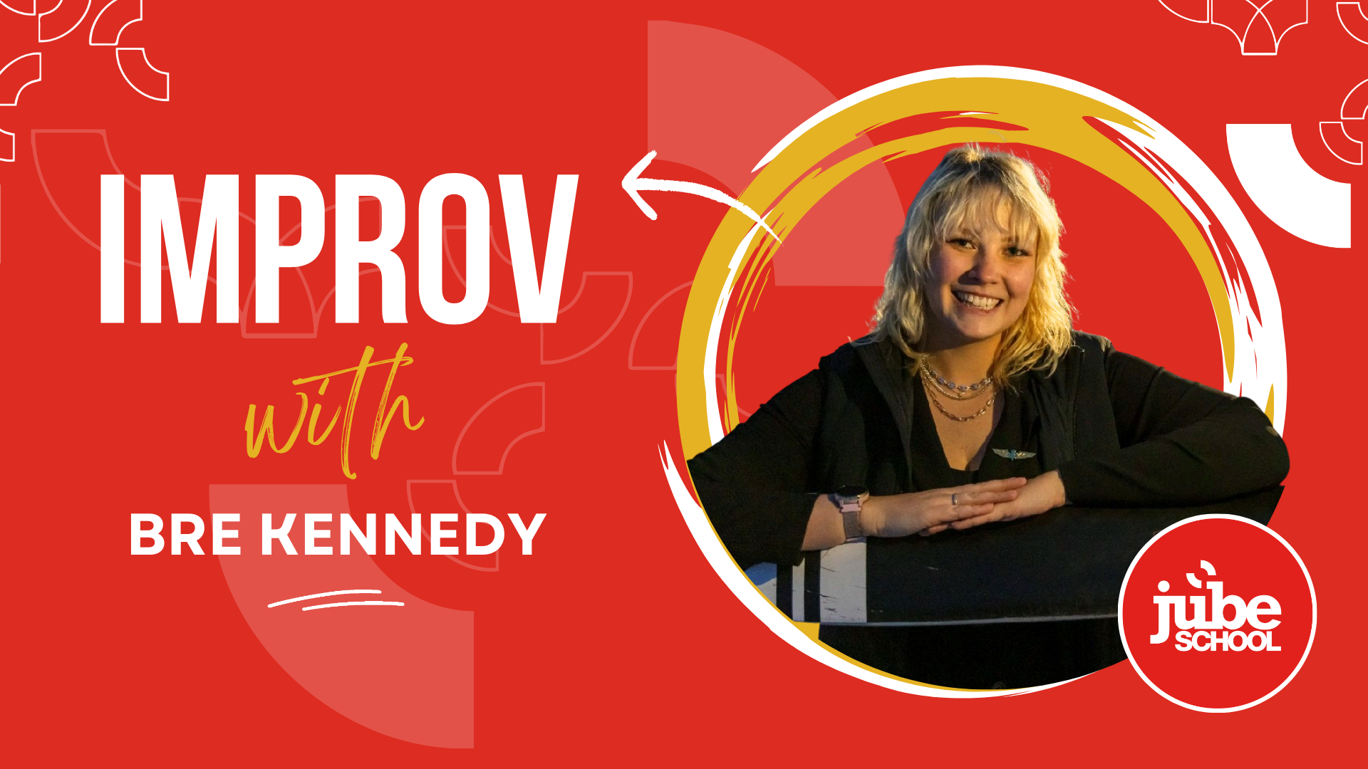 Join improv artist Bre Kennedy in an introduction to improv! In addition to learning lots of improv games, Bre teaches us how to fail, the power of being obvious, and why it's always important to listen.