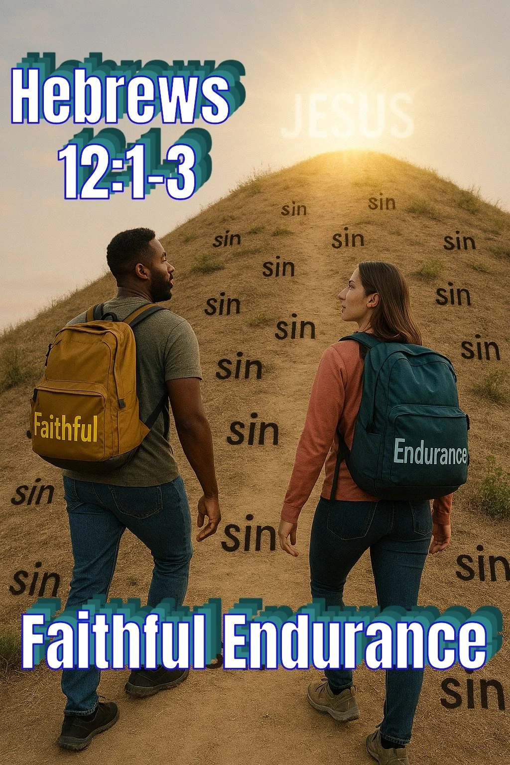 hebrews 12:1 - 3  faithful endurance