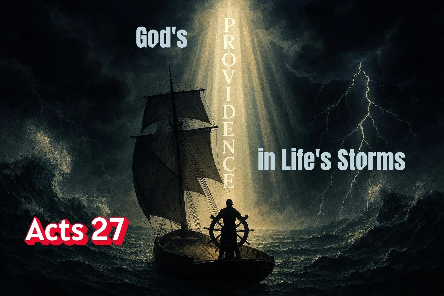 acts 27 - God’s Providence in Life’s storms