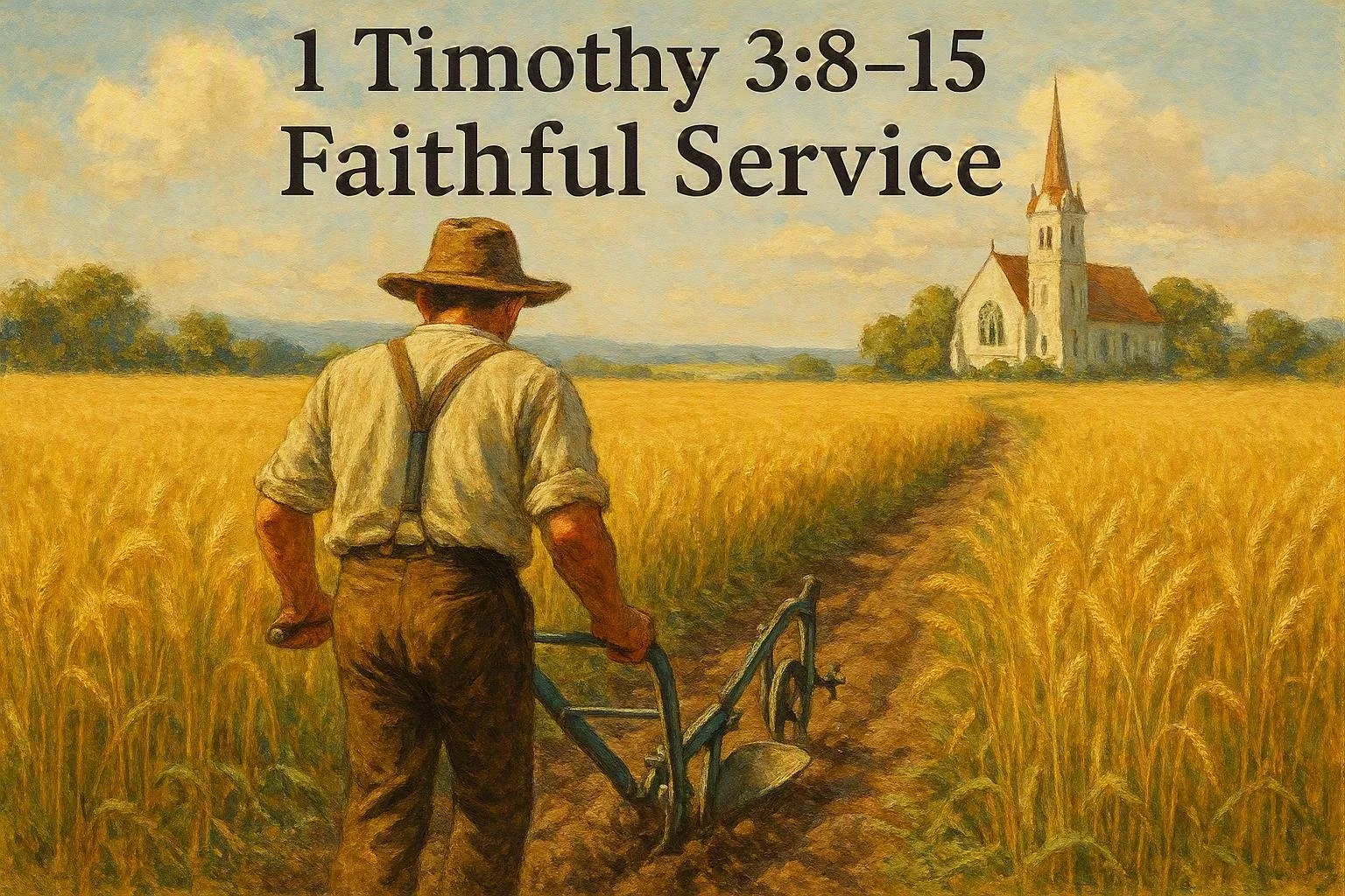 1 Timothy 3:8 - 15   Faithful Service