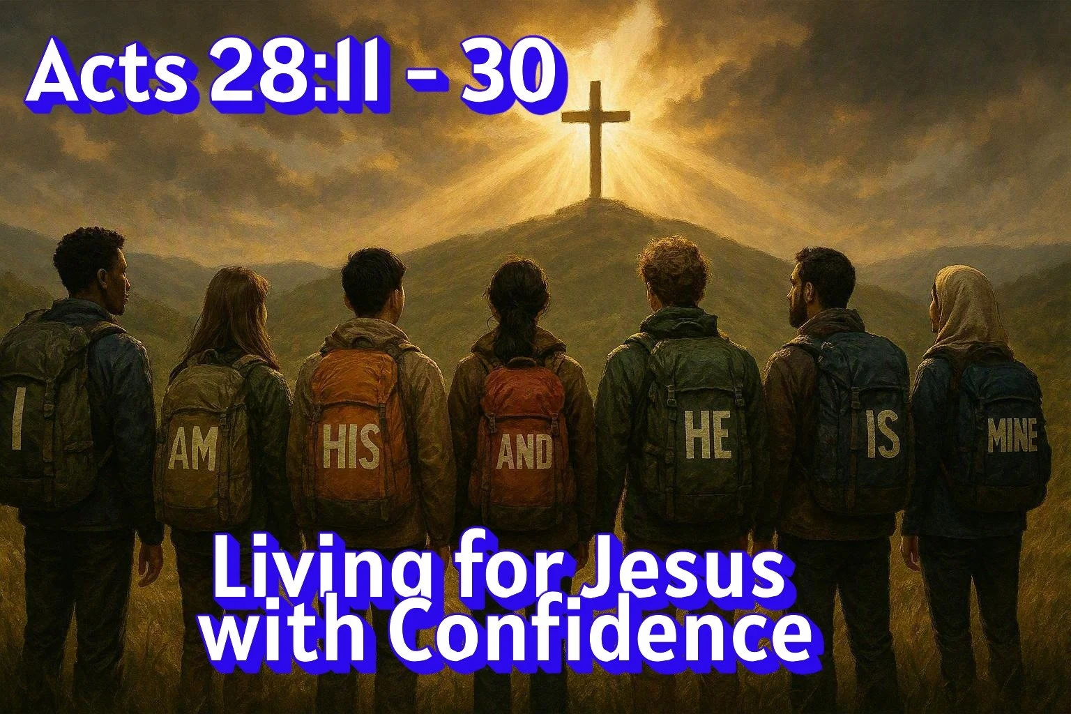 acts 28 - Living for jesus with confidence