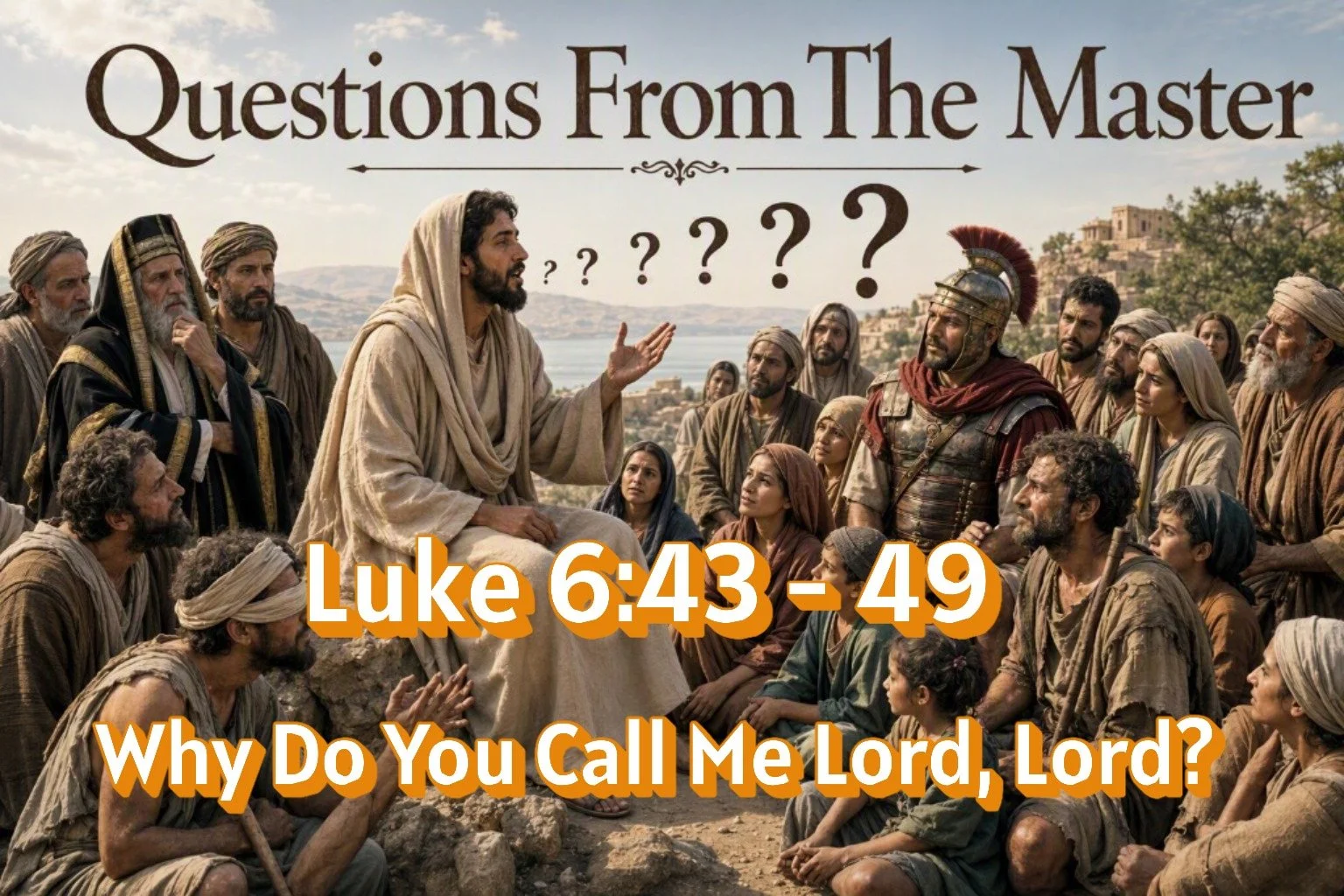 Luke 6:43 - 49 why do you call me lord lord? (Questions from The master series) 