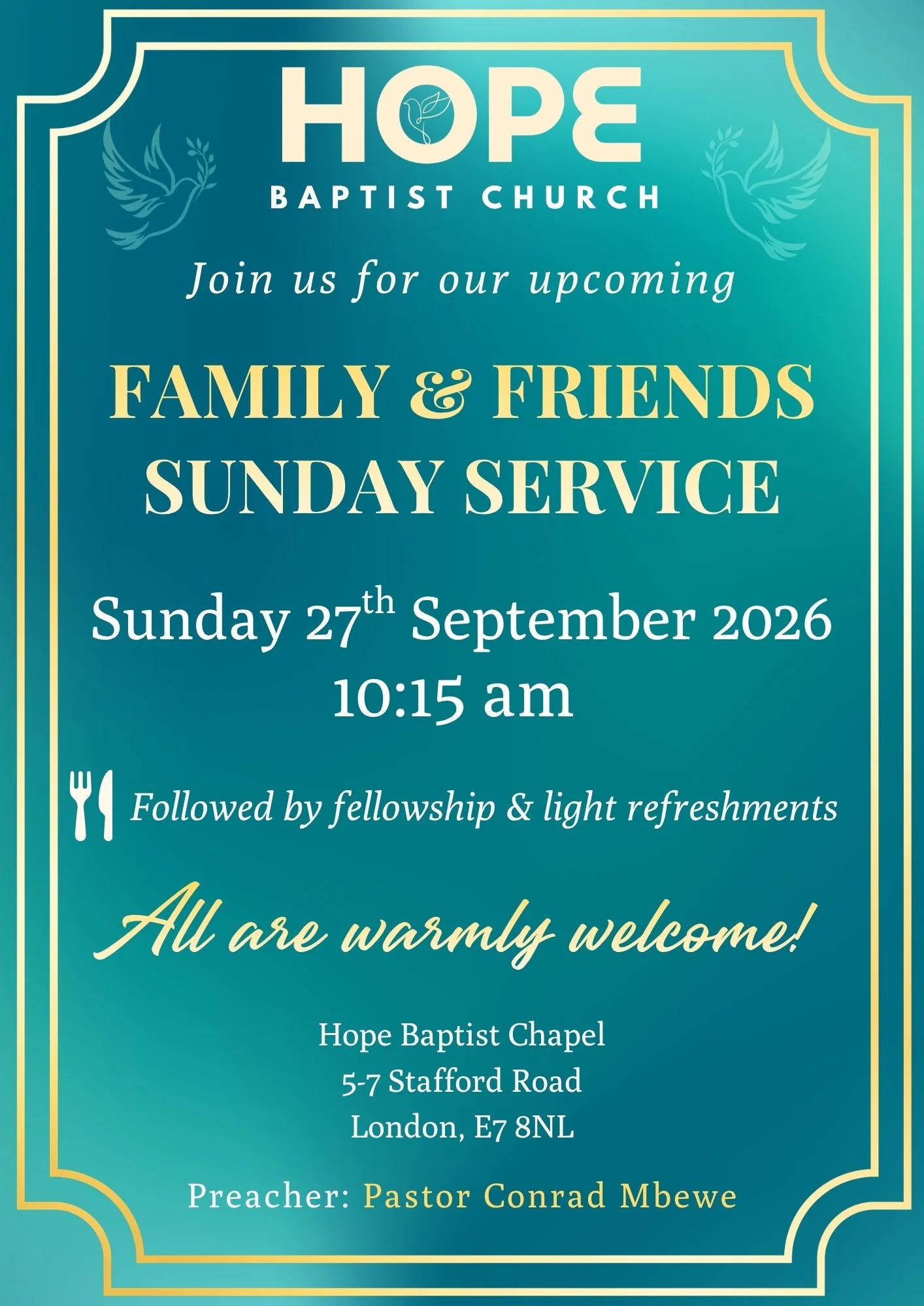 FAMILY & FRIENDS SERVICE