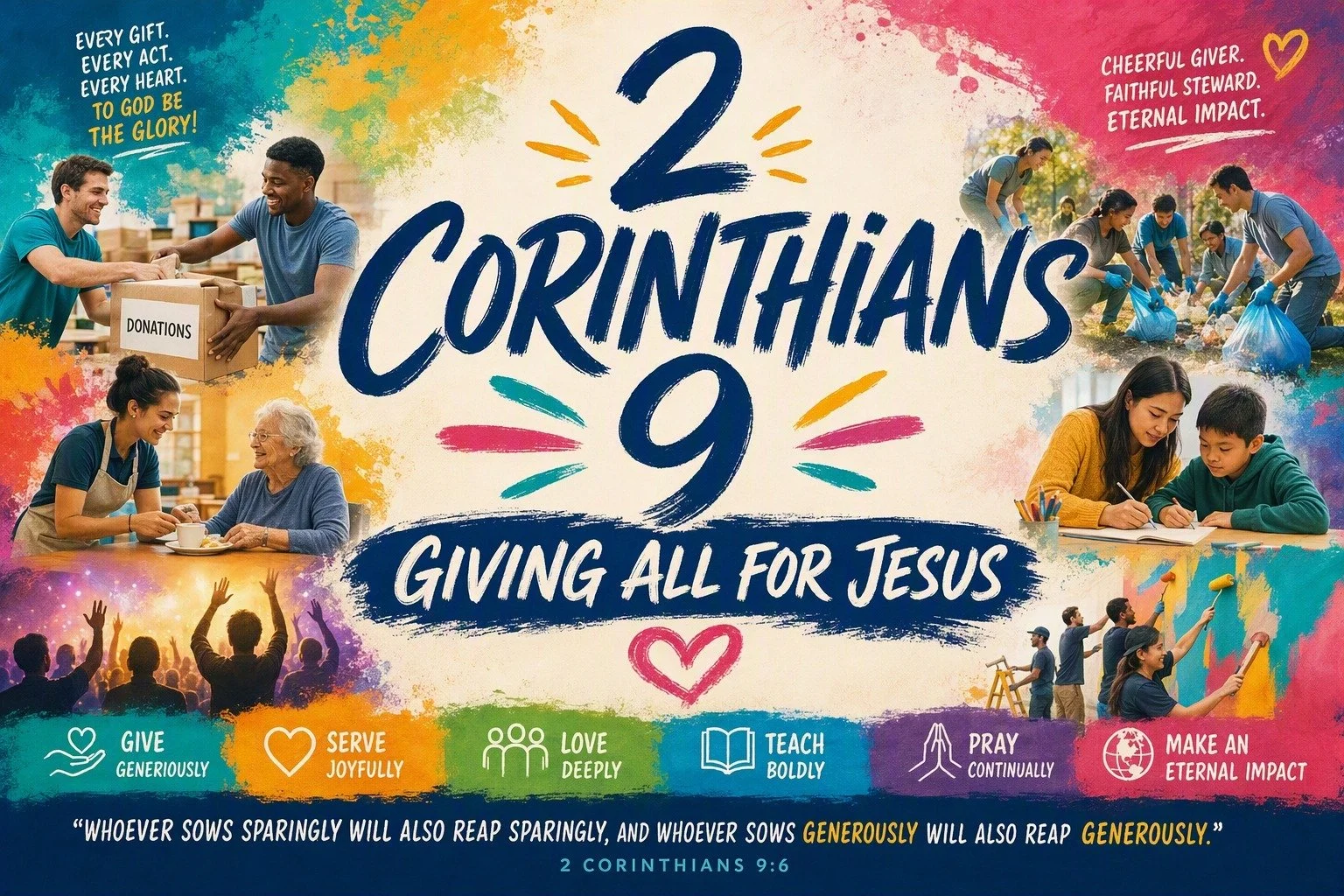2 Corinthians 9 - Giving All For Jesus