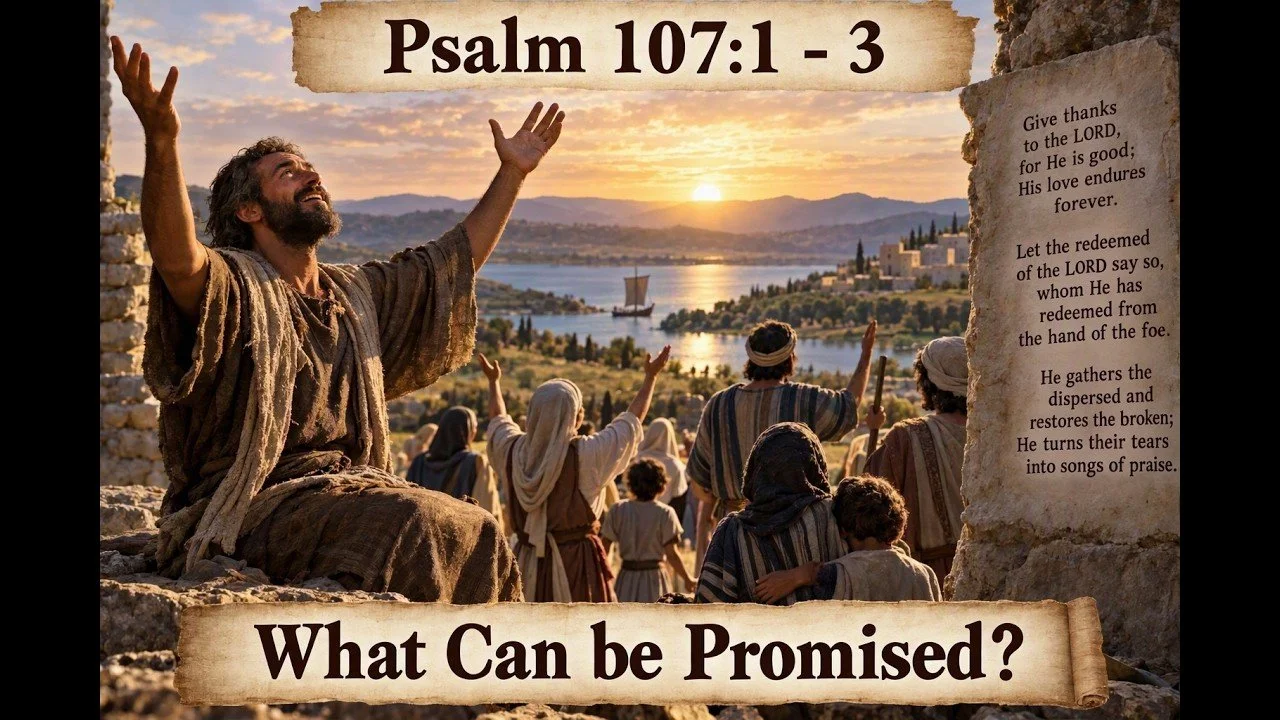 Psalm 107 - What Can Be Promised?