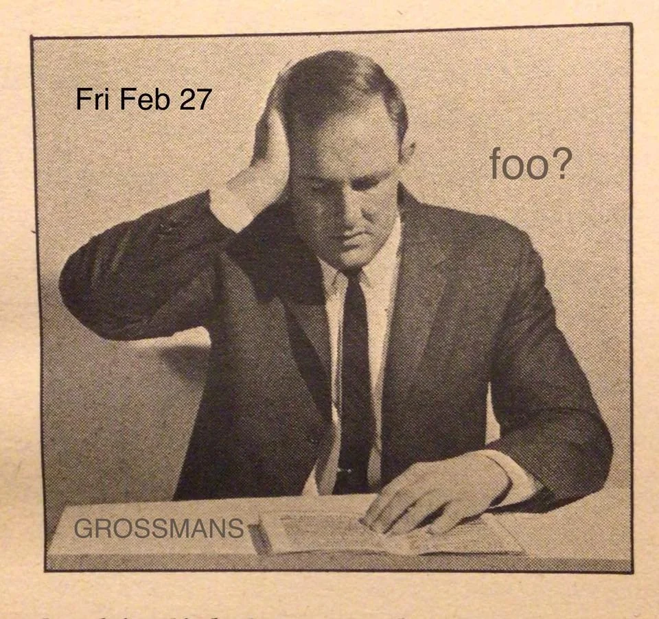 Frankie Foo & The Yoyo Smugglers at Grossman's Tavern Friday February 27 with Special Guests Tyler Tippecanoe and Rudy Ray Kwaku!