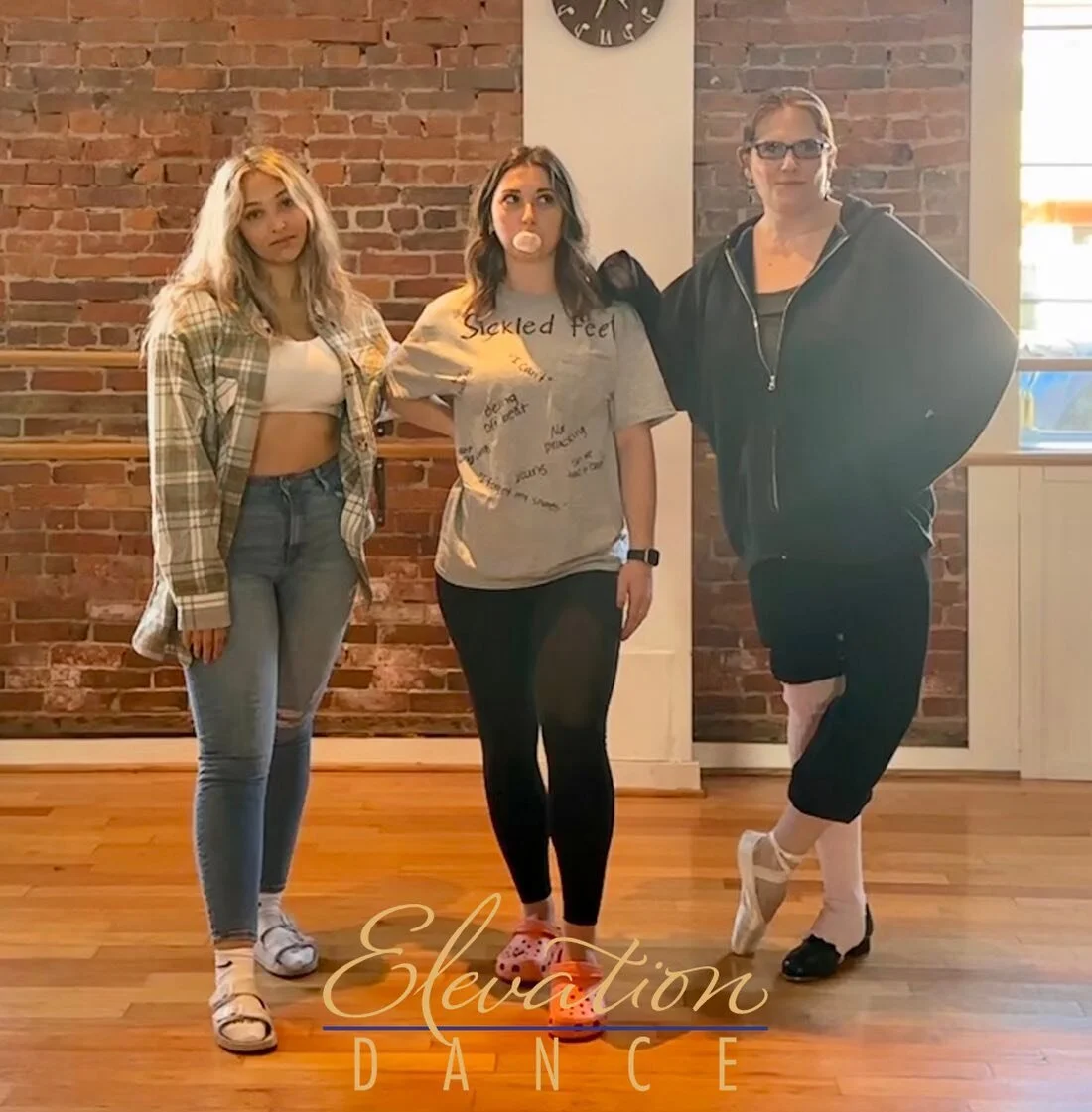 A dance teachers worst nightmare&hellip;(Halloween edition). 
-sickled feet
-jeans
-crop tops
-forgotten shoes
-chewing gum in class
-&ldquo;can we take it easy today?&rdquo;
-&ldquo;I forgot the dance&rdquo;
-&ldquo;I can&rsquo;t do that!&rdquo;

An