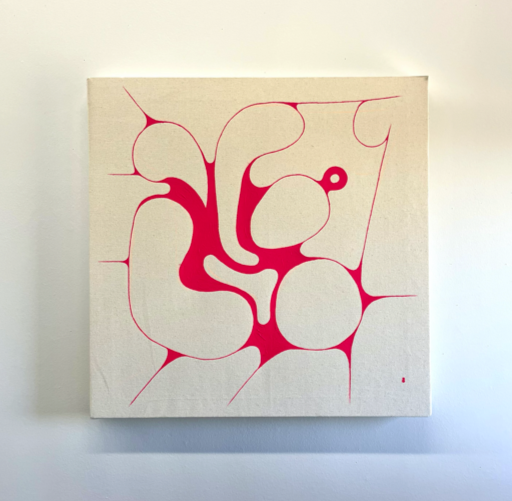 'Twoie', acrylic, 2026.