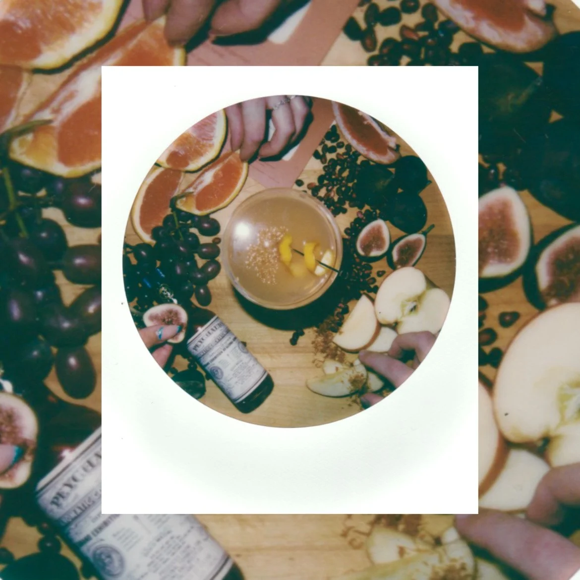 Promotional polaroid for Pamos