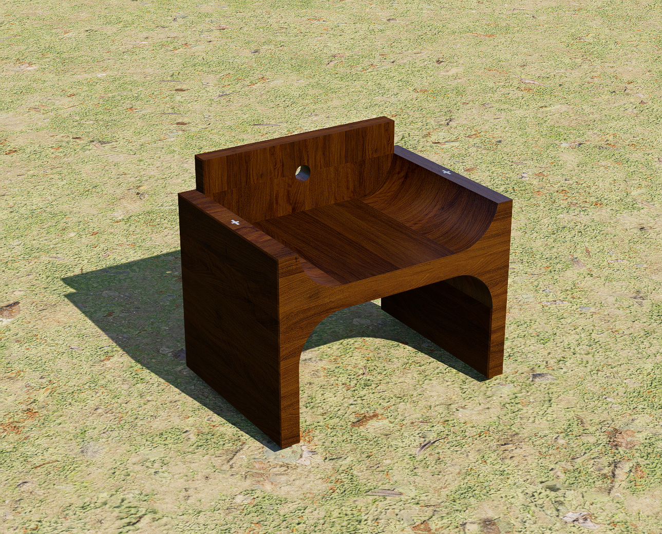 'Silver Seat' made for Aspen Design Conference, 2026.