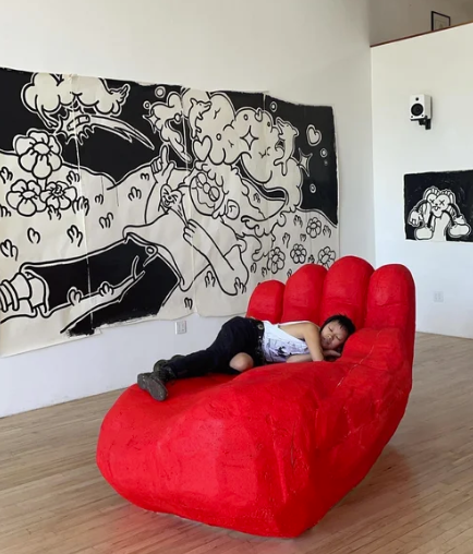 Painbow Gallery, Wally Kelly and Quynh Vu, 2022.