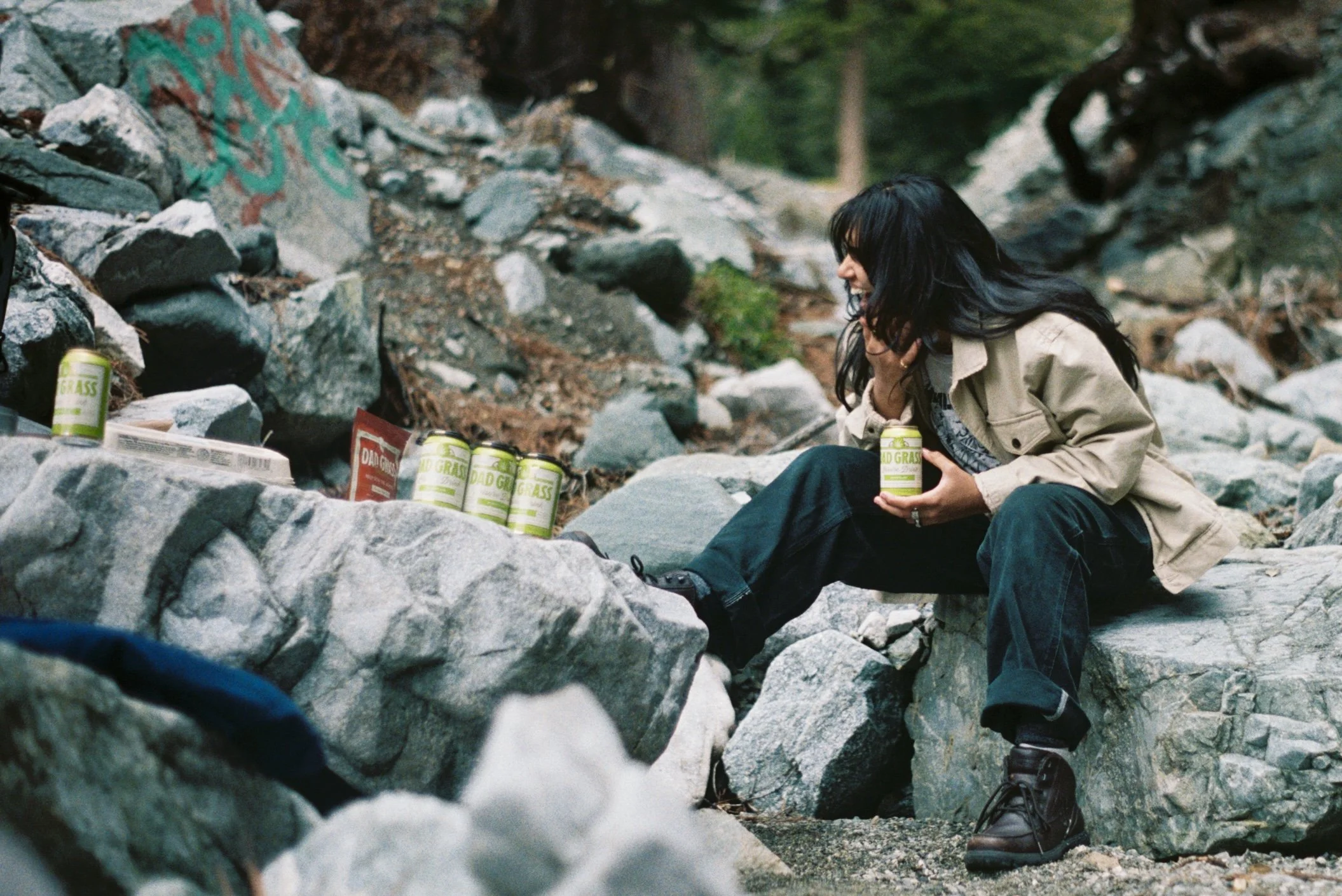 Promotional film photo for Dad Grass 2025 Spring. Kodak Gold 200