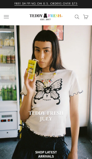 Teddy Fresh x Wally Eagle Kelly collaboration, 2024.
