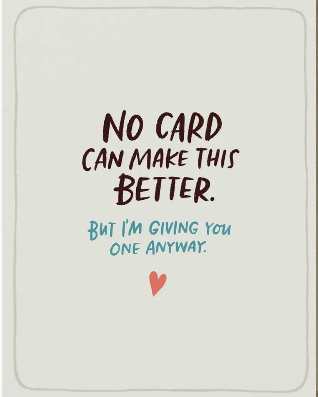 Previous example of a greeting card from our monthly subscription. 
