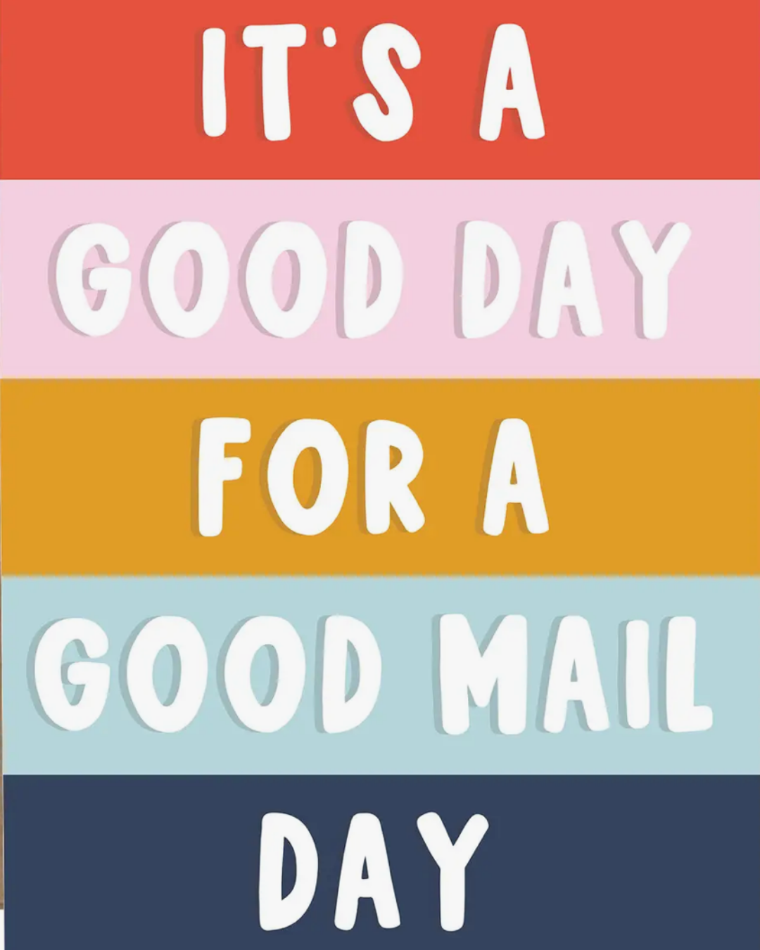 Previous example of a greeting card from our monthly subscription. 