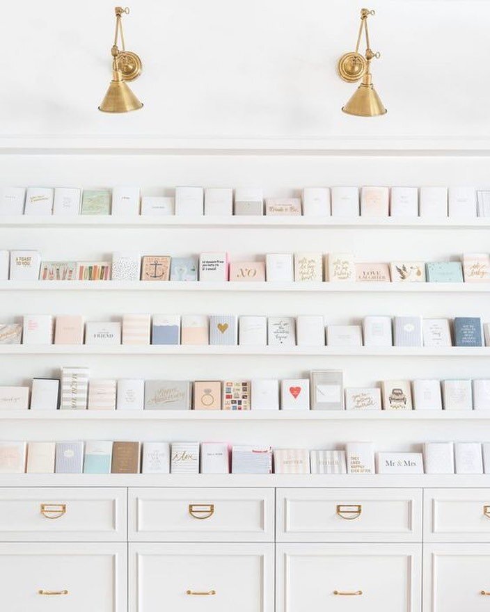 The perfect wall 😍 But really, there is just something about stocking up your card stash! Good paper stores are hard to find. That scarcity led us to create our card bundles, so that you can have a few of your most needed categories on hand at any g