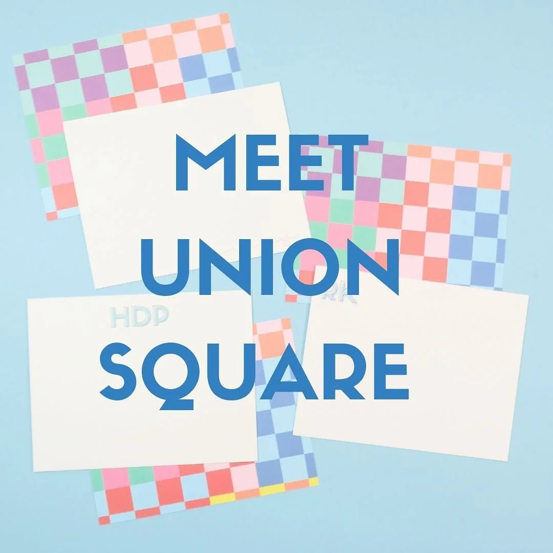 Check marks the spot 👀 Union Square comes in four personalization styles, and six ink color options. Add return addressing for a little extra flair 💁🏼&zwj;♀️