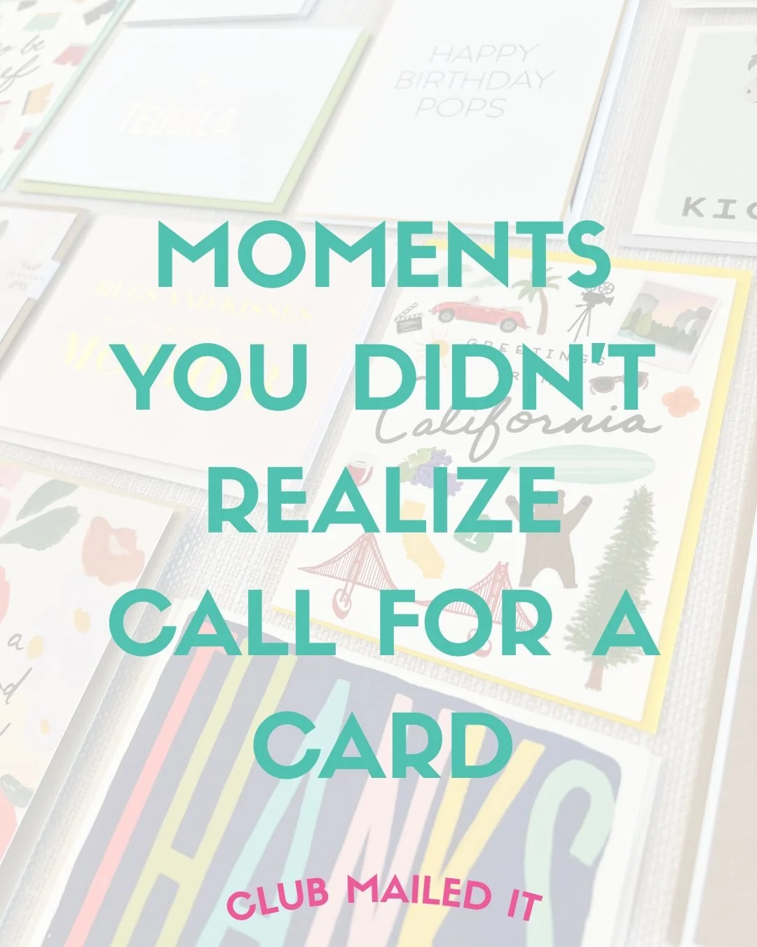 New job. First apartment. Finally finishing that thing you&rsquo;ve been dreading. There are way more card moments than you think! The most meaningful card moments are rarely for the &lsquo;big&rsquo; occasions &mdash; they&rsquo;re for a random Tues