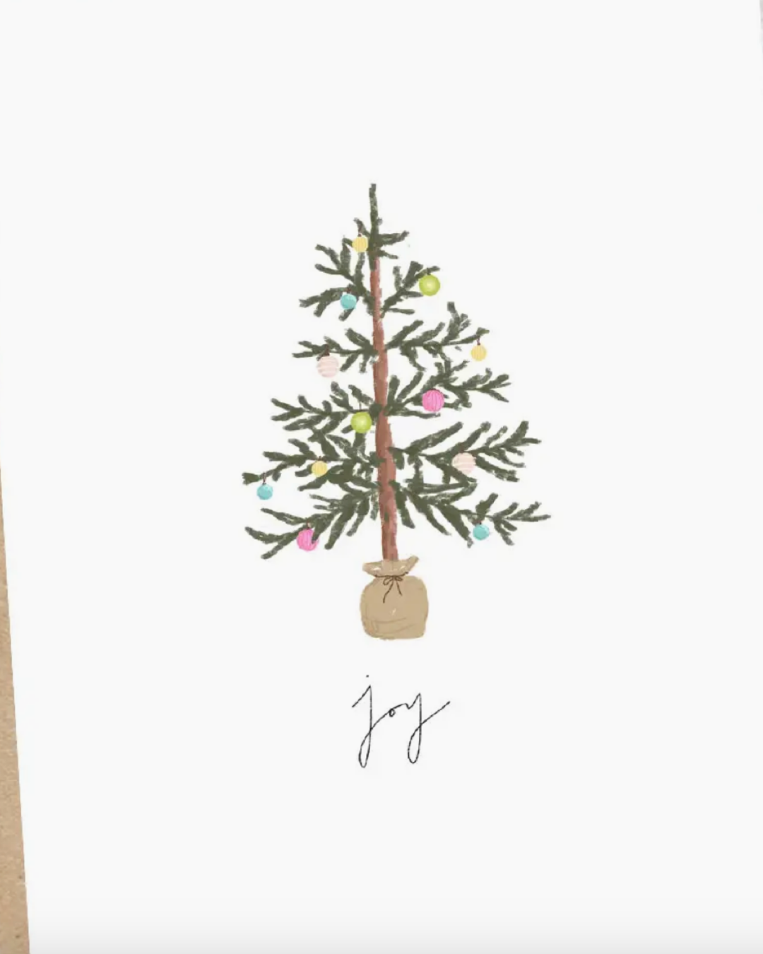 Previous example of a greeting card from our monthly subscription. 