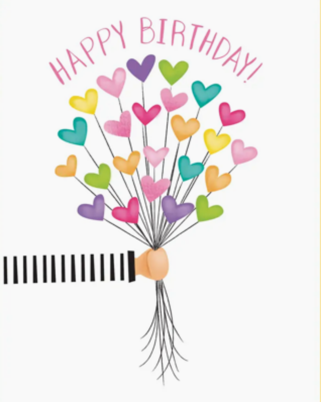 Previous example of a greeting card from our monthly subscription. 