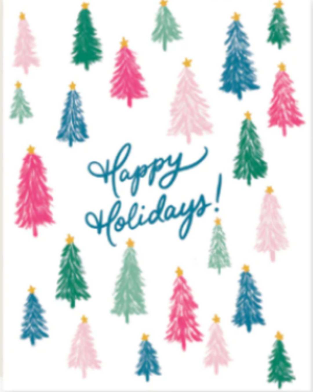 Previous example of a greeting card from our monthly subscription. 
