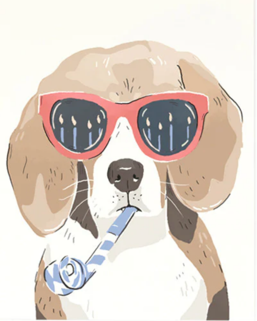 Previous example of a greeting card from our monthly subscription. 