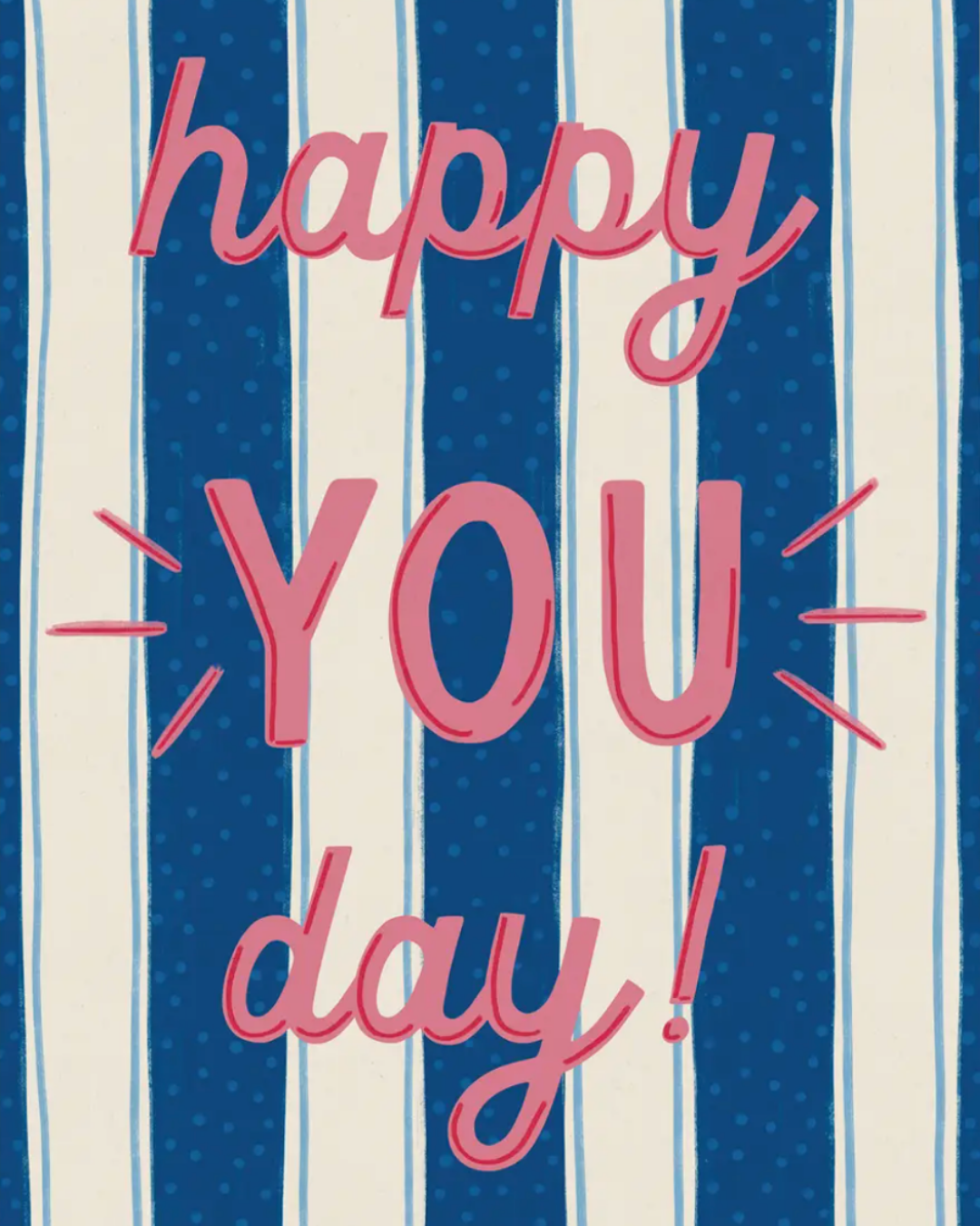 Previous example of a greeting card from our monthly subscription. 