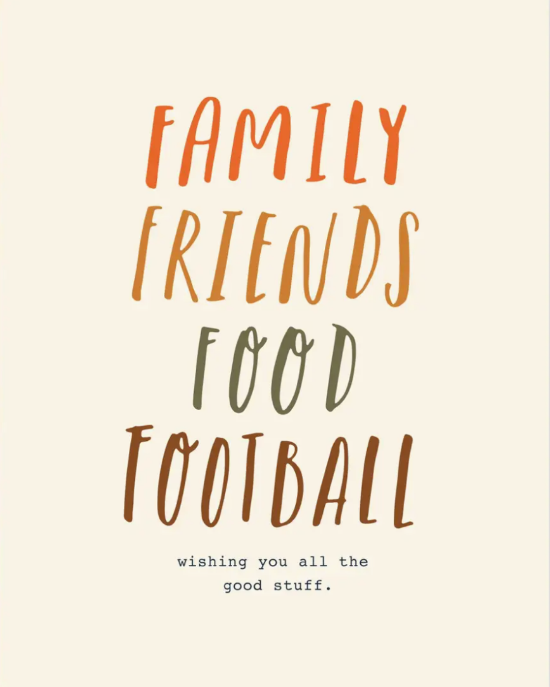 Previous example of a greeting card from our monthly subscription. 