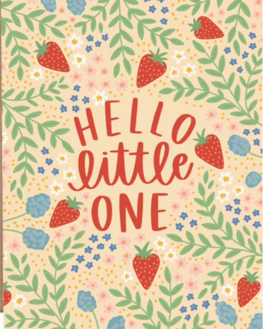 Previous example of a greeting card from our monthly subscription. 