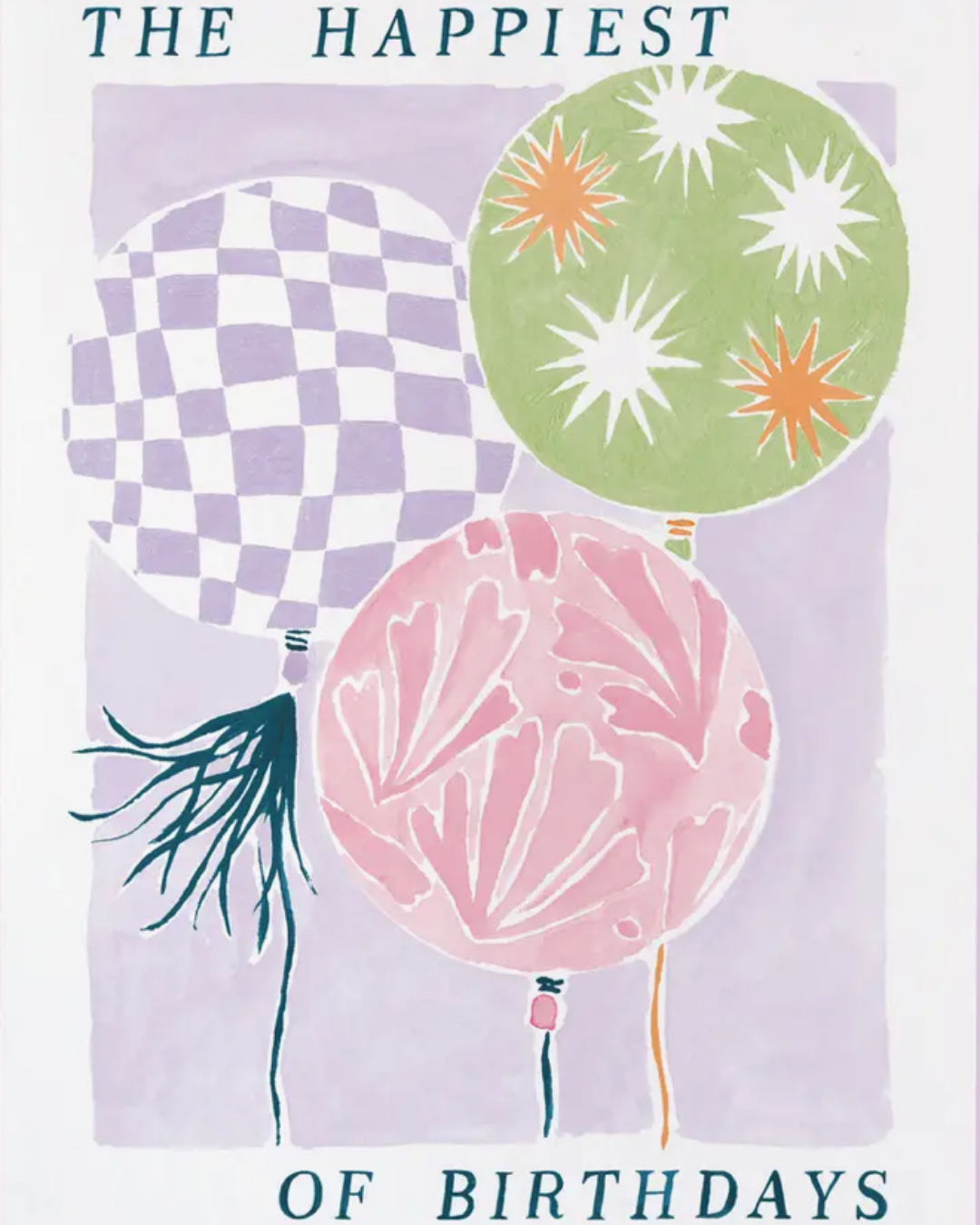 Previous example of a greeting card from our monthly subscription. 