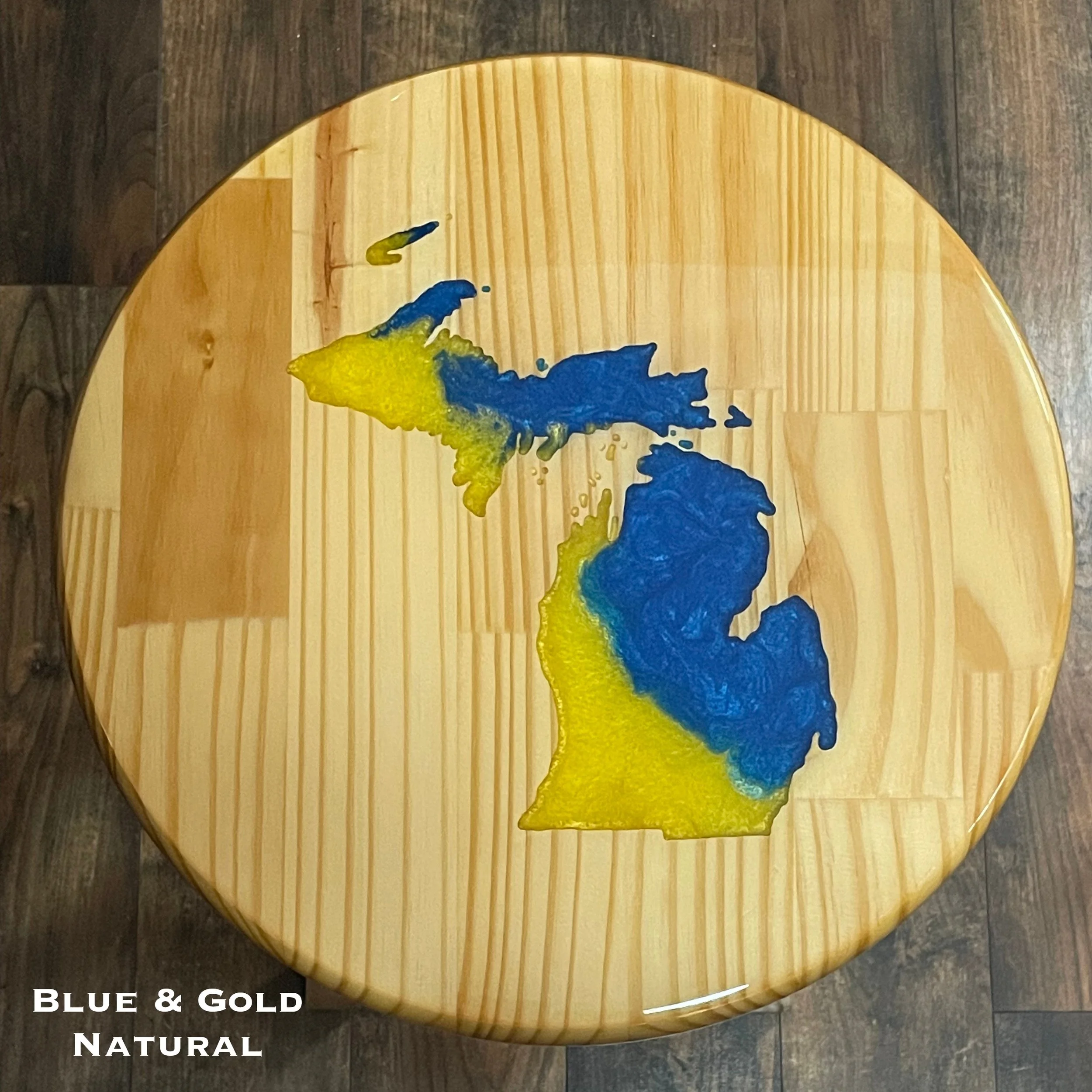Handmade Michigan Wall Hanging (Color)